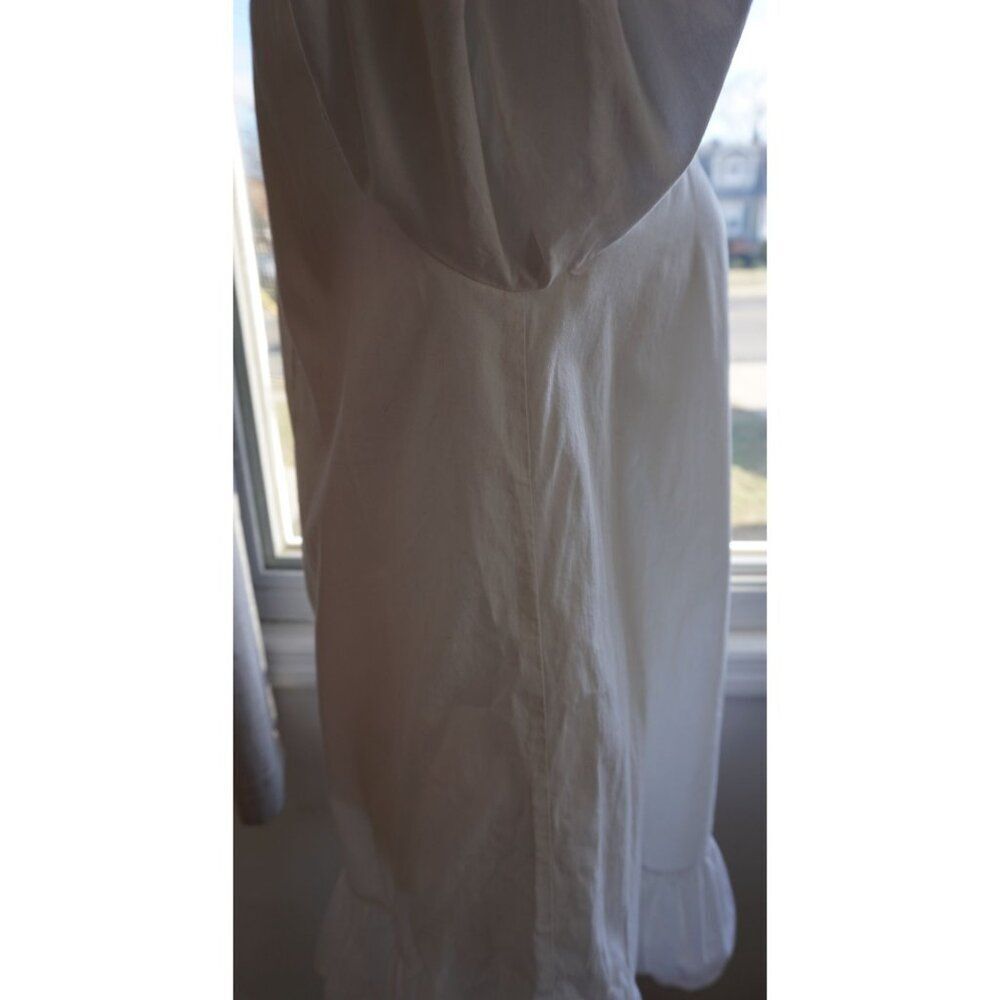 ZARA Women's Square Neck Poplin Dress - Size M - Picture 9 of 11